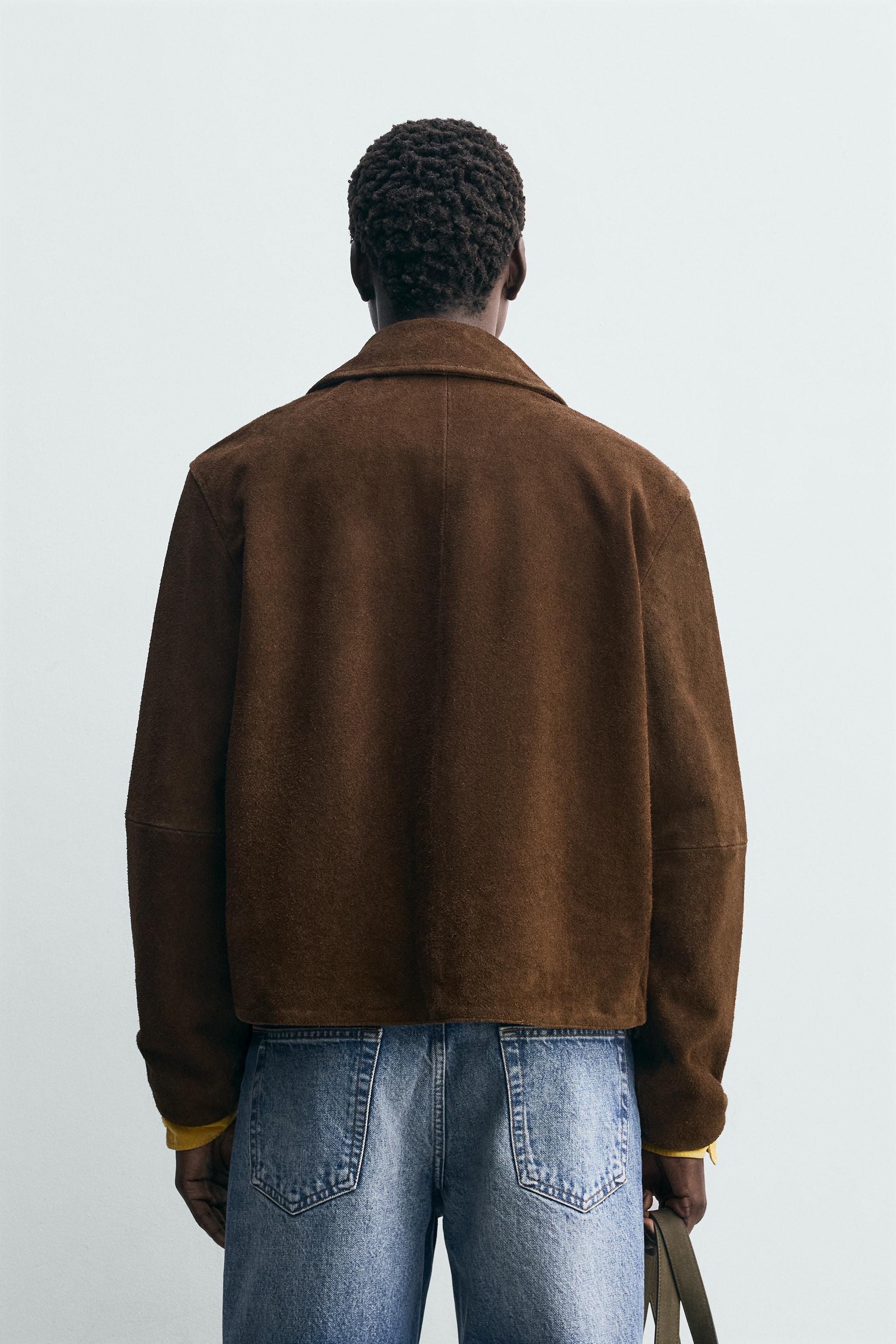 LEATHER SUEDE JACKET